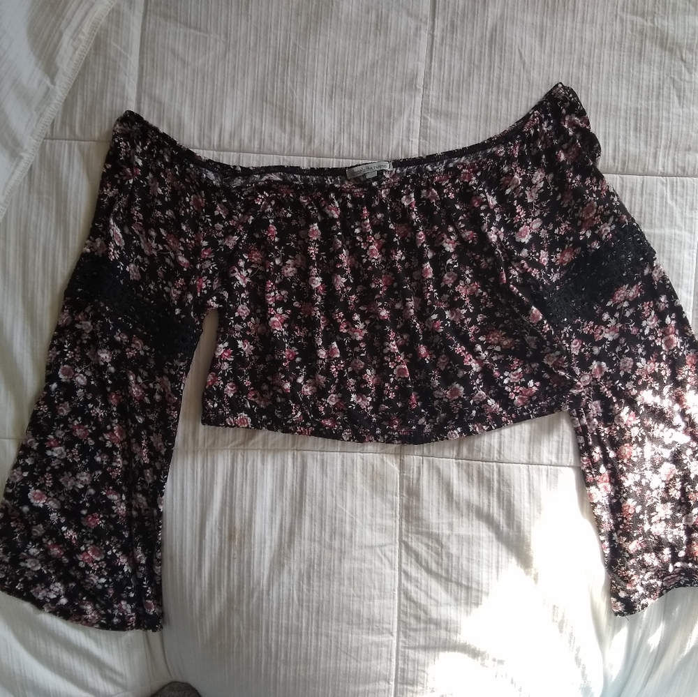 Charlotte Russe Boho Crop Top